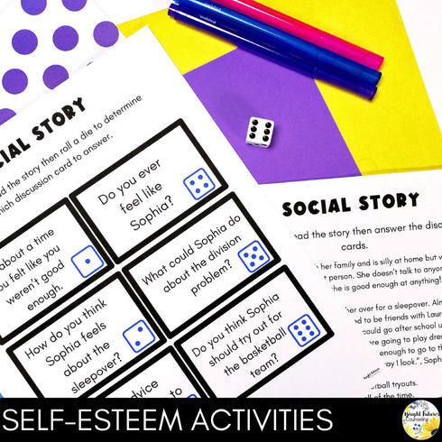 Self-Esteem Individual Counseling Curriculum + Data Tracking Tools